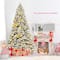 Costway 9ft. Unlit Snow Flocked Artificial Christmas Tree